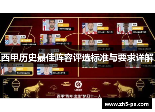 西甲历史最佳阵容评选标准与要求详解