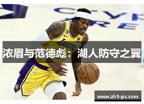 浓眉与范德彪：湖人防守之翼